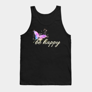 Be Happy Positive Vibes Tank Top